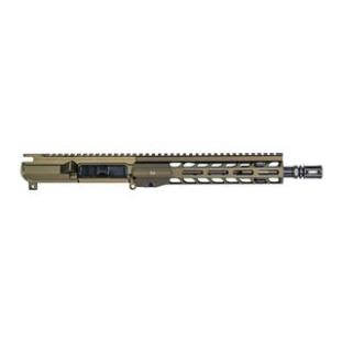 M4E1 Threaded 10.5" 5.56 Carbine No Forward Assist Complete Upper w/ 9.3" Slimline Handguard - OD Green Anodized