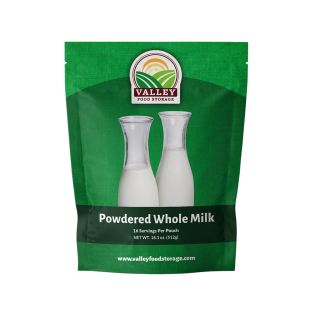 Freeze Dried Milk | Buy Fortified Powdered Milk for Long Term Storage - Valley Food Storage