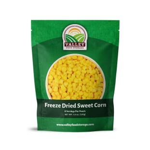 Freeze Dried Corn | Order Freeze Dried Corn in Bulk - Valley Food Storage