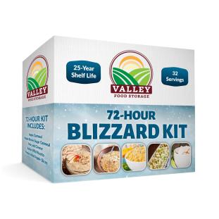 72-Hour Blizzard Emergency Kit - Valley Food Storage