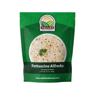 Fettuccine Alfredo - Valley Food Storage