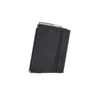 DuraMag 6.8mm SPC II Steel Magazine Grey Follower, STAG Floor Plate 10 Rounds - Black